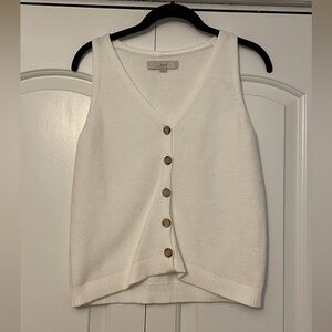 Loft sweater tank